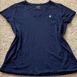 dark blue polo tee!
